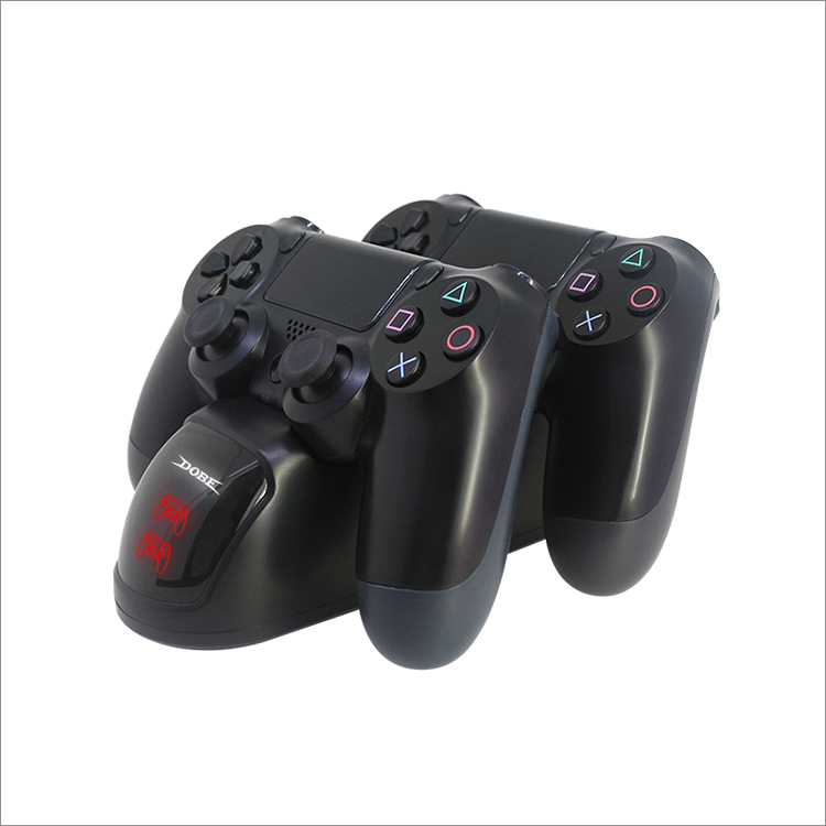 Dobe Chargeur Manette Sans Fil PS4 PlayStation 4 Magnétique + 4