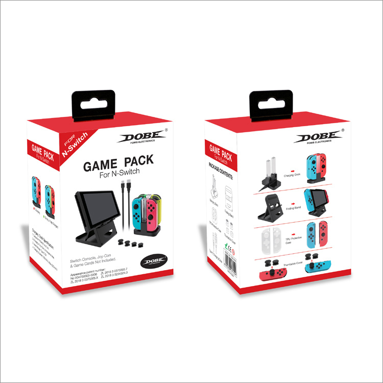 strategi besværlige krøllet Game Pack For Nintendo Switch TNS-18115 - Switch - DOBE Videogame  Accessories