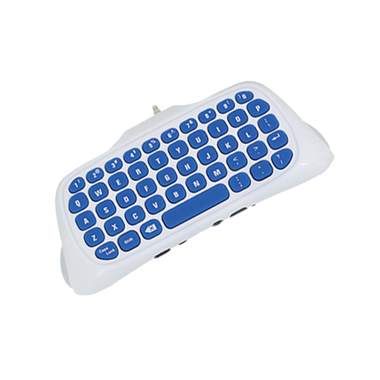 PS4 手柄键盘 蓝+冰川白  TP4-022W