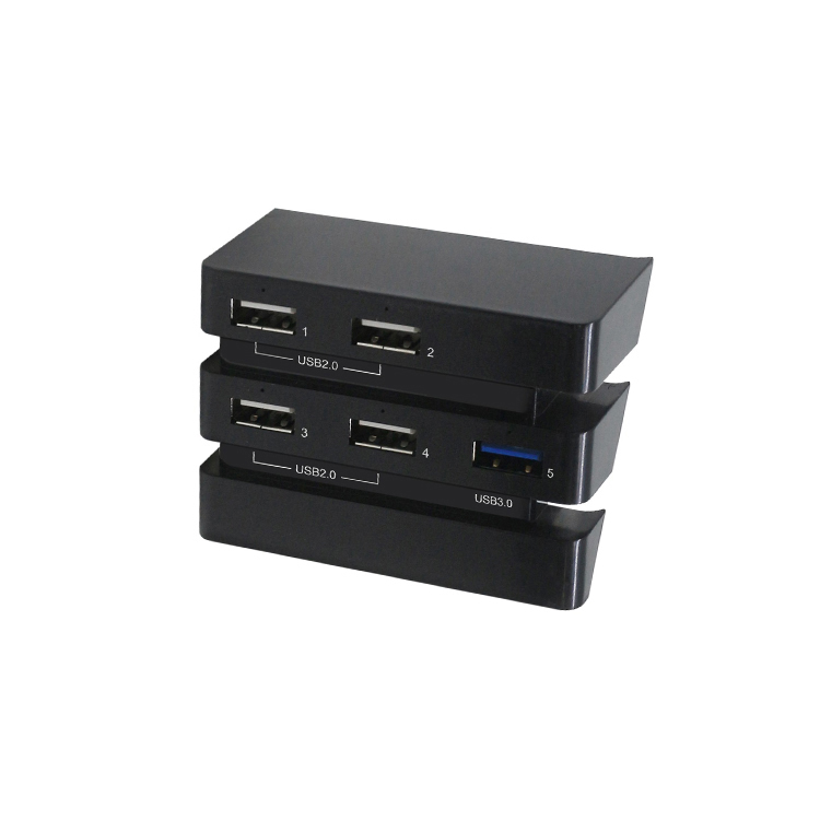  Dobe 2 to 5 USB HUB for PS4 System : Video Games