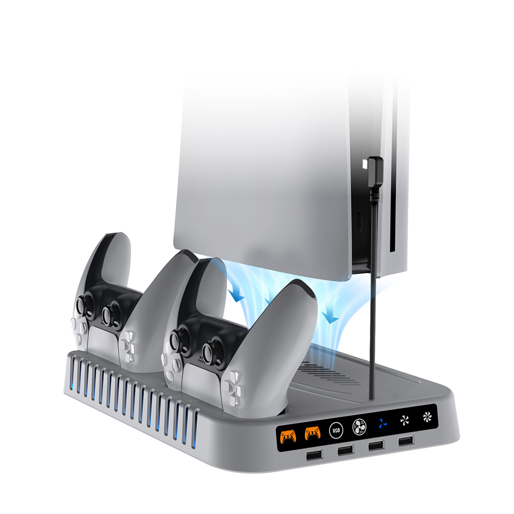 TP5-5505  PS5多功能充电散热底座